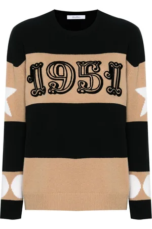 Max Mara Dirce 1951-motif striped jumper
