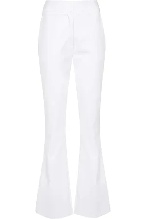 GENNY Twill flared trousers
