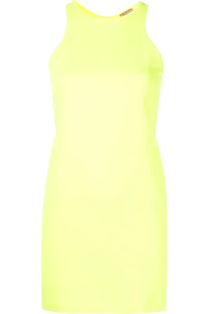 LHD Hockney sleeveless backless mini dress