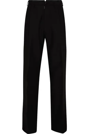 Maison Margiela Satin-stripes tailored trousers