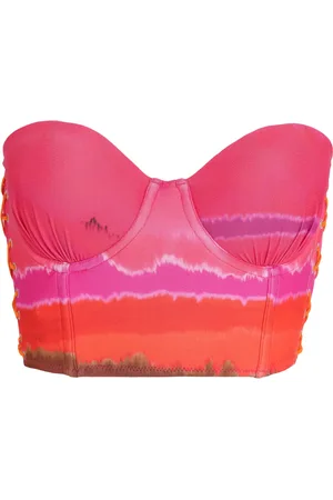AMIR SLAMA X Jade Jade corset crop top