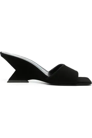 The Attico Cheope 75mm suede sandals
