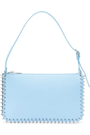 COPERNI Spiral leather clutch bag