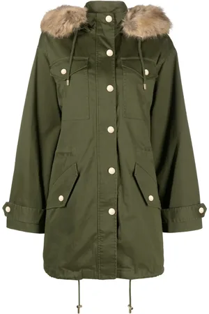 Michael Kors Faux fur-trim parka