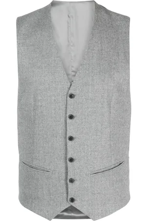 Fursac M??lange-effect wool waistcoat