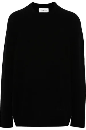 LANEUS Logo-embroidered sweater
