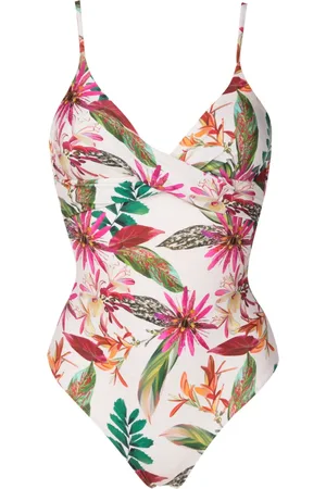 Lygia & Nanny Bianca floral-print swimsuit