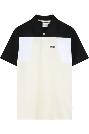 HUGO BOSS Colour-block polo shirt
