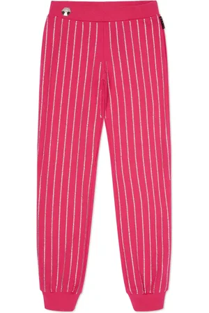 Philipp Plein Crystal-embellished track pants