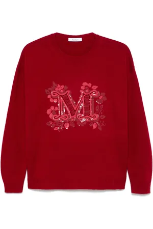 Max Mara Sequin-embellished sweater