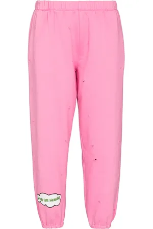 Natasha Zinko Monday distressed track pants