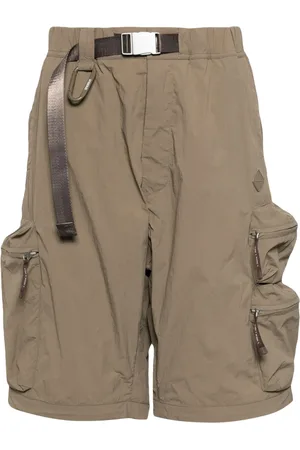 Spoonyard Belted wide-leg shorts