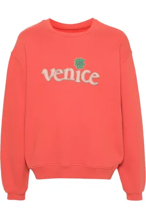 ERL Venice-patch cotton sweatshirt