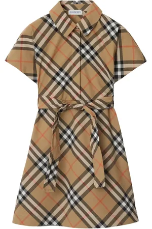 Burberry Vintage Check-pattern dress