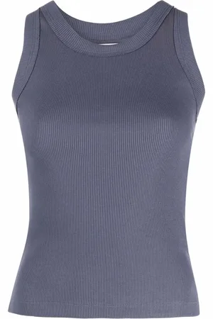 Styland Jersey ribbed knit vest