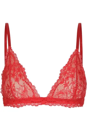 Dolce & Gabbana Chantilly-lace triangle bra