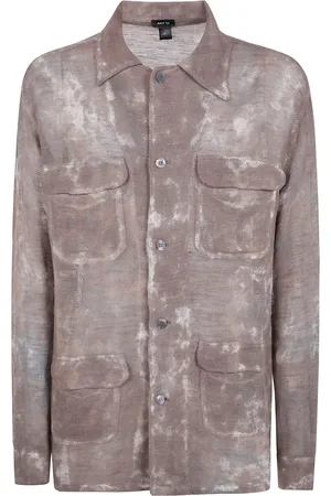 AVANT TOI Open-weave shirt