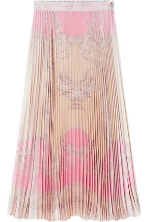 VERSACE La Coupe des Dieux pleated midi skirt
