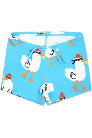 Stella McCartney Seagull Bandit swimshorts