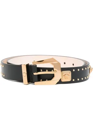 VERSACE Medusa Heritage studded belt