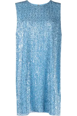 STINE GOYA Isha sequin-embellished tunic top