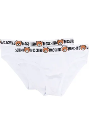 Moschino Logo-waistband cotton briefs
