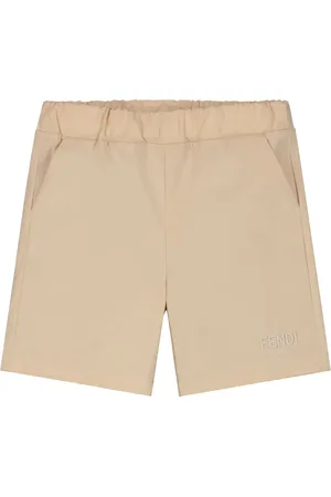 Fendi Logo-embroidered shorts