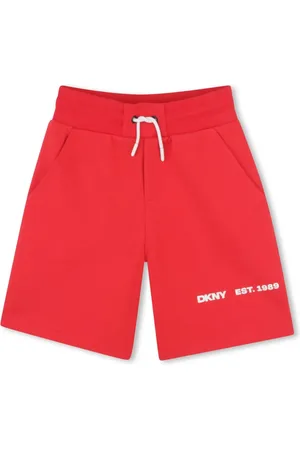 DKNY Logo-print drawstring shorts
