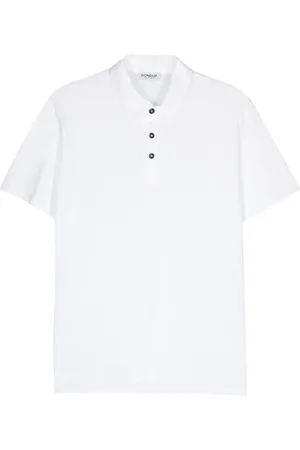 Dondup Slub-texture cotton polo shirt