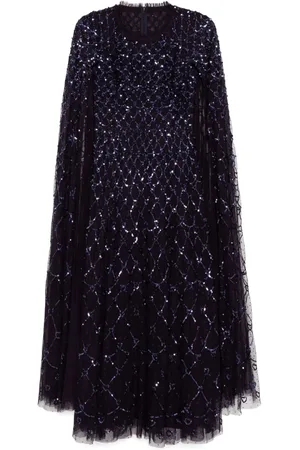 Needle & Thread Heart lattice ankle gown