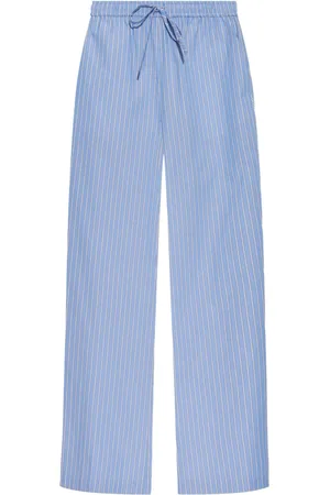 Marni Cotton striped trousers