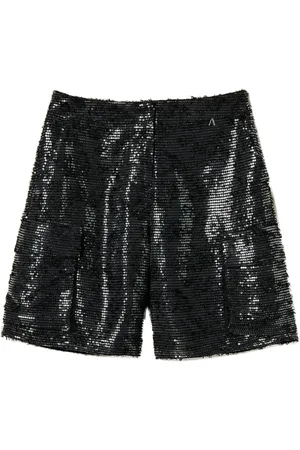 Twin-Set Sequin-embellished shorts