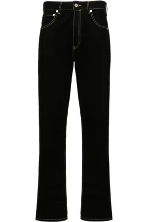 Kenzo Drawn Varsity straight-leg jeans