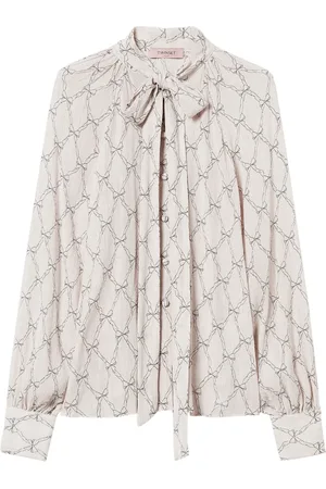 Twin-Set Graphic-print blouse