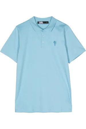 Karl Lagerfeld Ikonik embroidered polo shirt