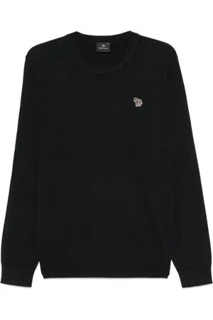 Paul Smith Zebra-patch sweater