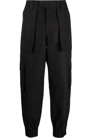 Alexander McQueen Cotton cargo trousers