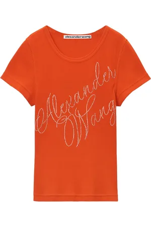 Alexander Wang Logo-studded T-shirt
