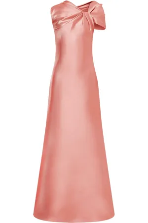 Alberta Ferretti Gathered detailing gown