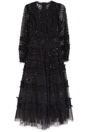 Needle & Thread Dot shimmer ankle gown