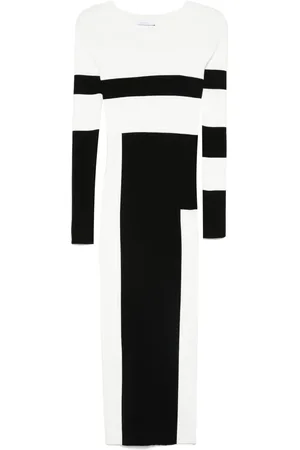 Patrizia Pepe Colour-block midi dress