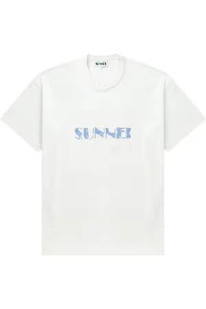 SUNNEI Logo-print cotton T-shirt