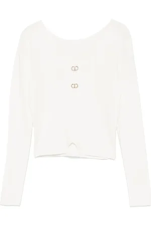 Twin-Set Dual-use Oval-T sweater