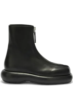 Jil Sander Zip-up leather boots