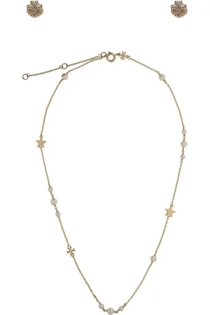 Tory Burch Double T necklace set