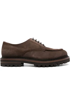 HENDERSON BARACCO Suede derby shoes