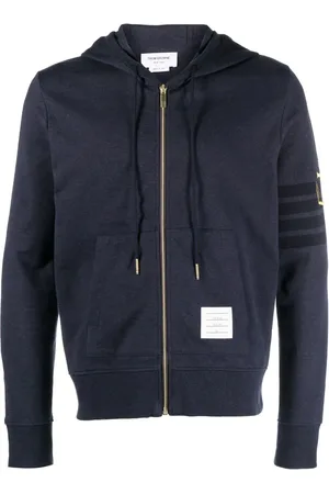 Thom Browne Anchor zip-up hoodie