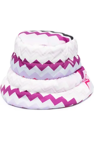 Missoni Zigzag-print padded bucket bag