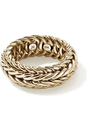 John Hardy 14kt yellow Kami ring