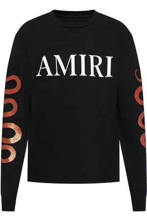 AMIRI Logo-print long-sleeve T-shirt
